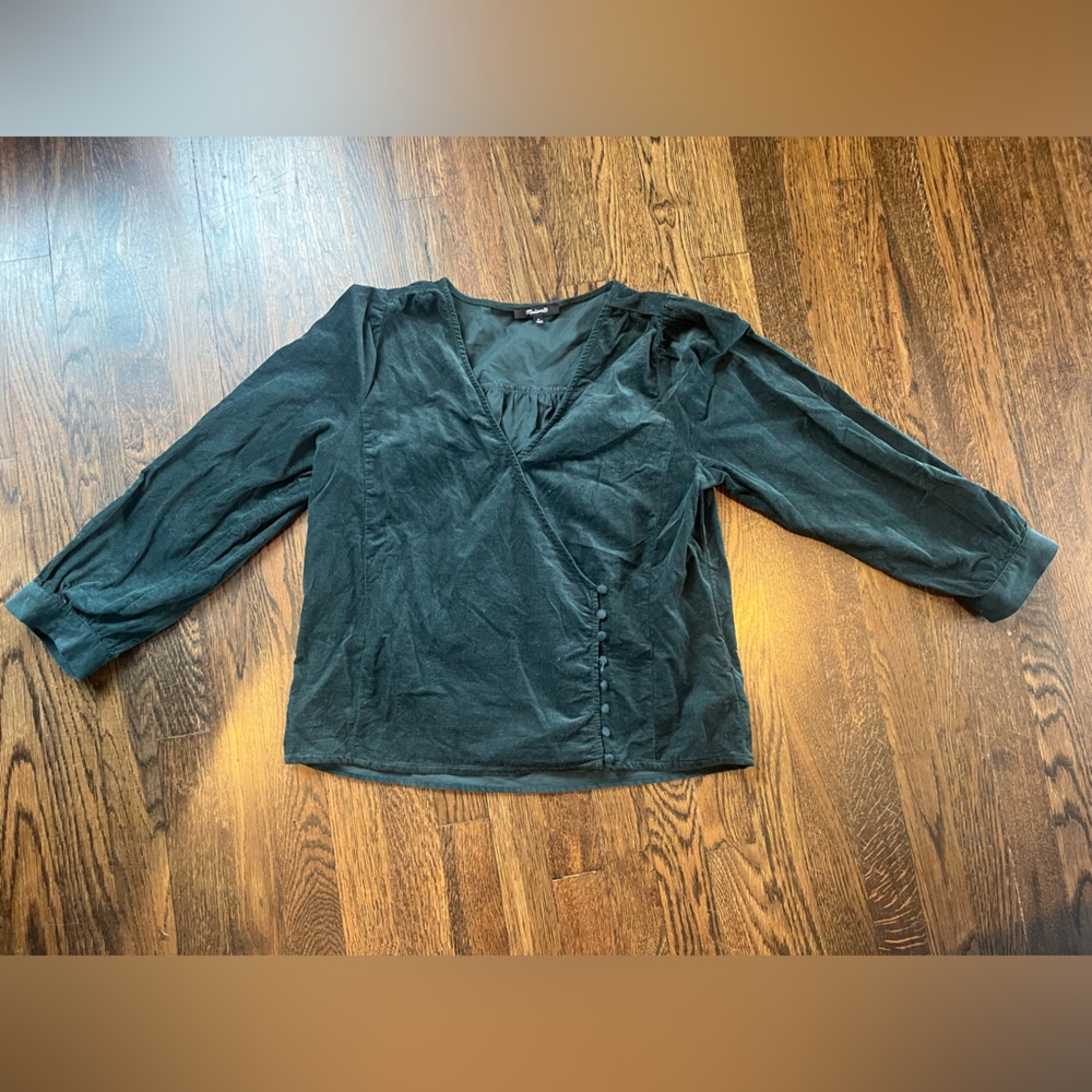 Madewell corduroy top